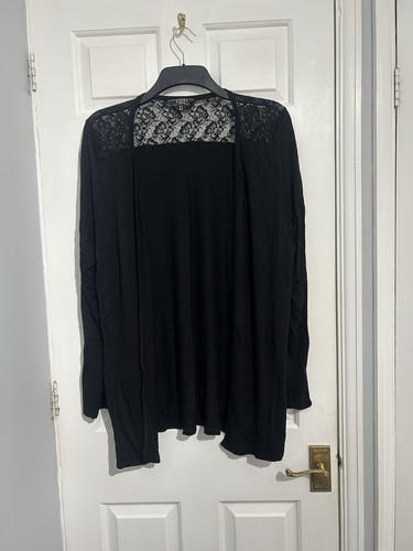 Lipsy black open-front