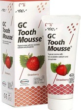 GC Tooth Mousse Strawberry -Topical Creme with Bio-Available Calcium & Phosphate