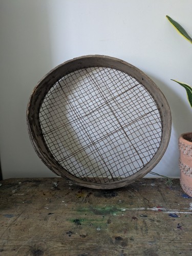Vintage old wooden large - vintage,