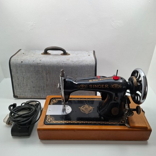 Singer 15k sewing machine - machine, 1910
