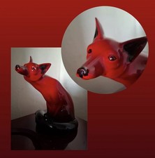 A large Royal Doulton flambe