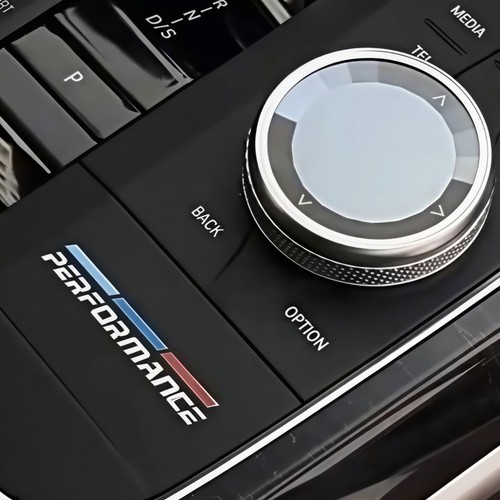 Performance metal decal - metal, car