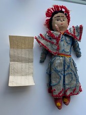 Antique 9.5" primitive rag