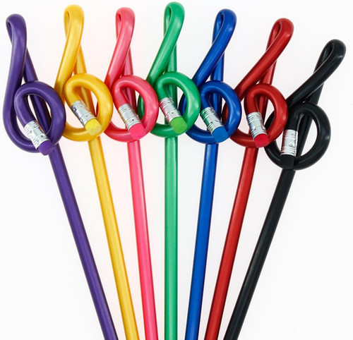 Pack treble clef pencil - treble,
