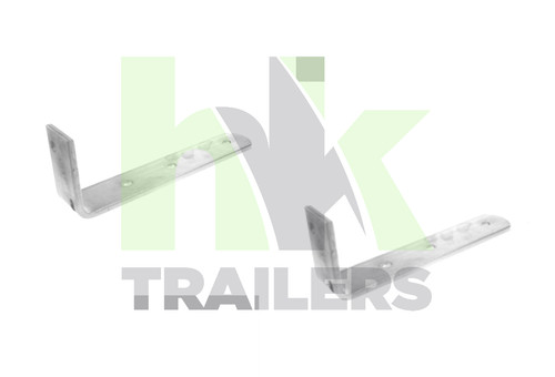 Trailer mudguard bracket - x2,