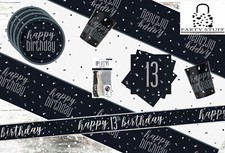 Black 13th Birthday Party