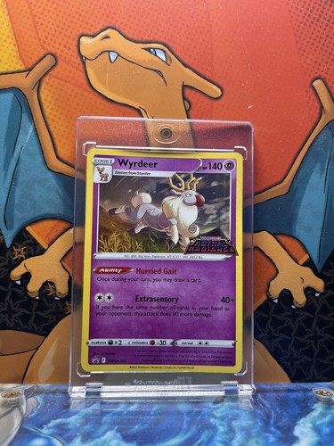 Wyrdeer pre release holo black - wyrdeer,