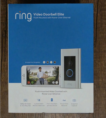 Ring video doorbell elite - ring,