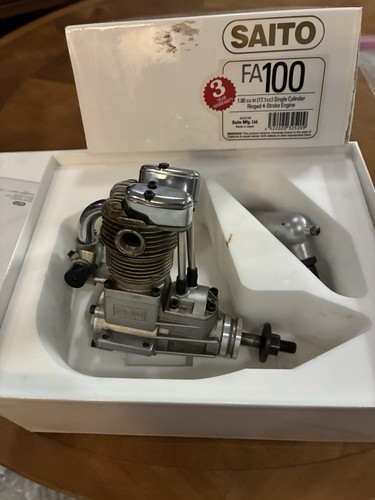 Nice saito 100 c model - fa, r/c