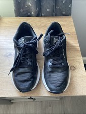 Girls black Mesh Trainers Size 3 By Pink Soda