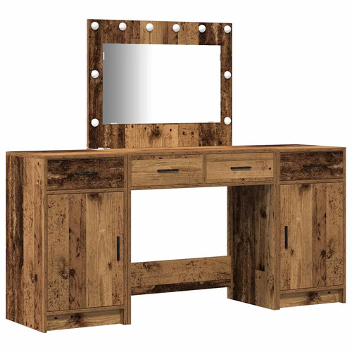 Dressing table with mirror - dressing,