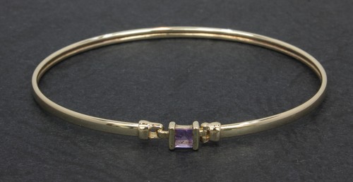 Carat yellow gold amethyst - 9,