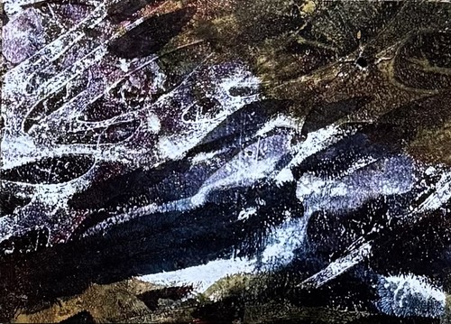 Aceo original abstract - aceo,