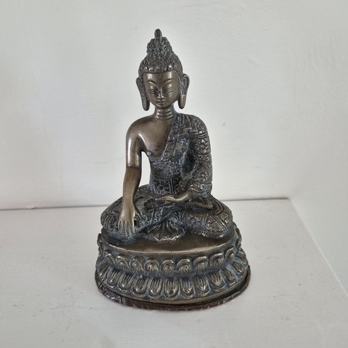Vintage bronze buddha - vintage,