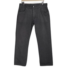 Autograph Jeans Mens W36 L31 Navy Textured Lightweight Stretch Trousers Casual