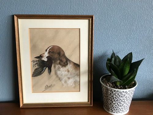 Vintage antique pastel - vintage,