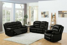 Recliner Sofa Leather 3+2+1