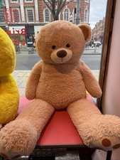 Large brown teddy bear - brown,