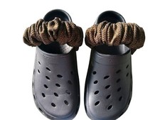 Black And Gold croc strap
