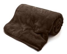 Mink Faux Fur Fleece Throw