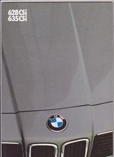 BMW CSi 628 & 635 brochure - 1982 - mint condition