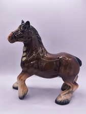 Large Ceramic Shire Horse