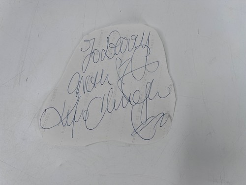 Hand signed kylie minogue - kylie,
