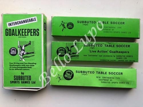 Twelve vintage subbuteo