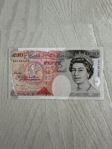 Old british bank note - british,