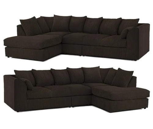 Jumbo cord corner sofa - xl,