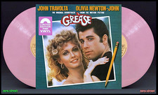 GREASE Soundtrack 2LP on PINK