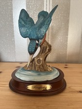 Kingfisher Statuette Ornament - Leonardo Classic Fine Porcelain