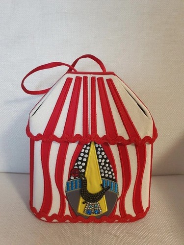 Lulu guinness red circus - red,