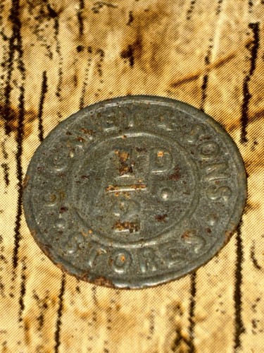 British cavey sons - 1/2d,