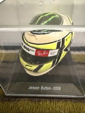 Jenson Button 1/5 Scale Brawn GP Mini Helmet 2009 Season.