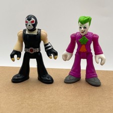 Imaginext DC Super Friends Bane & The Joker Villains Action Figures #8
