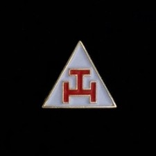 Royal Arch Triangle Lapel Pin