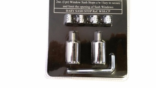 Sash window lock stop - sash, lock/stop