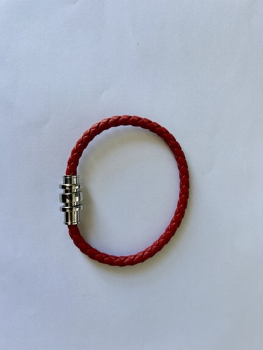 Montblanc red leather - montblanc, bracelet