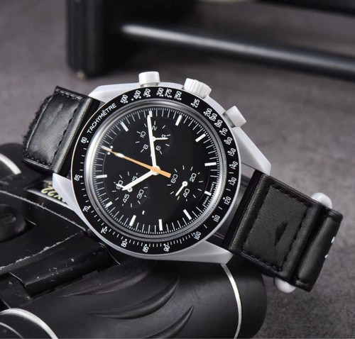 Homage watch chronograph black - watch,