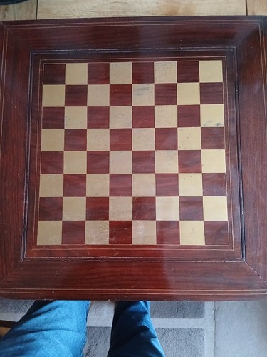 Heavy wooden chess board - heavy,