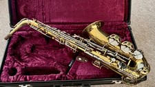 Selmer Paris Balanced Action Alto Saxophone – 1936 Early Selmer Collector Grade 