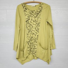 Chalet Tunic Top Chartreuse
