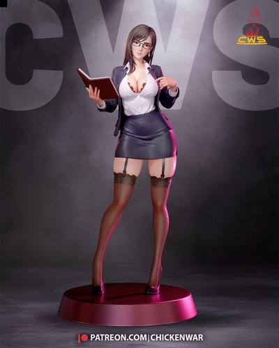 Tifa lockhart printed - 3d,