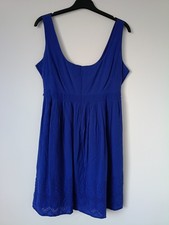 Womens Royal Blue Cut Out