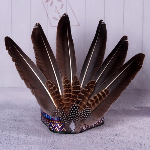 Feather headdress native - headdress,