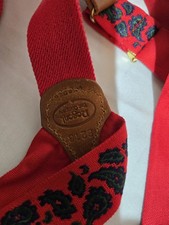 Vintage Regent Belt Co. Red