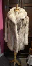 Stunning Silver Fox Fur Coat