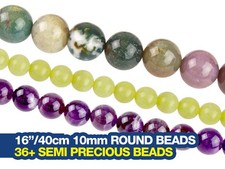 Semi Precious Round 10mm