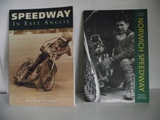Speedway in East Anglia/Norwich Speedway (2 books) by Jacobs both VGC FREEPOST